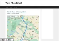 Sites similar to vipinkhandelwal.com