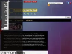 Sites similar to vipmoviepremieretickets.com