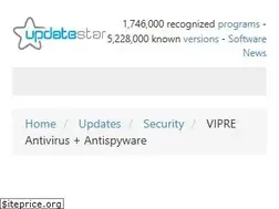 Sites similar to vipre-antivirus-antispyware.updatestar.com