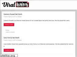 Sites similar to viralnetworth.com