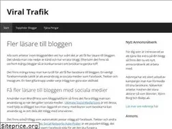 Sites similar to viraltrafik.se