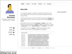 Sites similar to virantha.com
