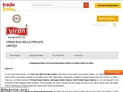 Sites similar to virensilkmills.com