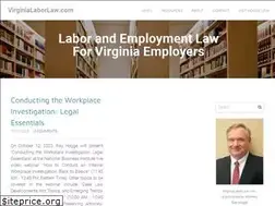 Sites similar to virginialaborlaw.com