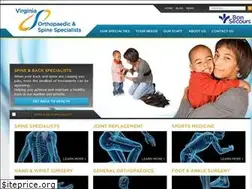 Sites similar to virginiaorthopaedicspecialists.com