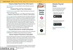 Sites similar to virginiapayroll.com
