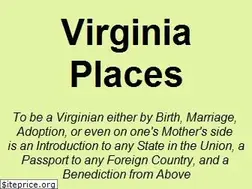 Sites similar to virginiaplaces.org