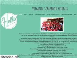 Sites similar to virginiascrapbookretreats.com