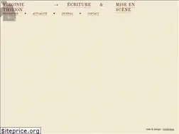 Sites similar to virginiethirion.be