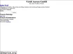 Sites similar to viridi-aurum.de