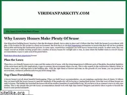 Sites similar to viridianparkcity.com