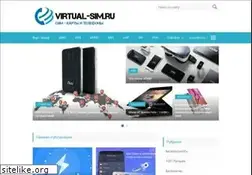 Sites similar to virtual-sim.ru