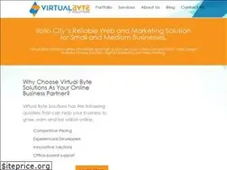 Sites similar to virtualbytesolutions.com