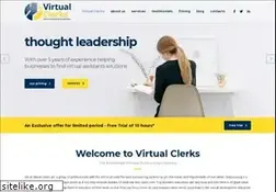 Sites similar to virtualclerks.in