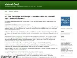 Sites similar to virtualgeek.typepad.com