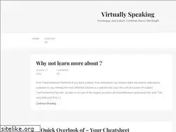 Sites similar to virtuallyspeaking.us