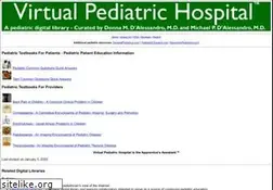Sites similar to virtualpediatrichospital.org