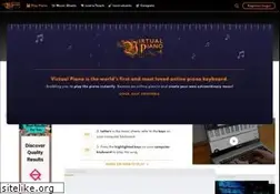 Sites similar to virtualpiano.net