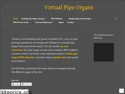 Sites similar to virtualpipeorgans.wordpress.com