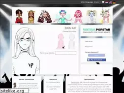 Sites similar to virtualpopstar.com
