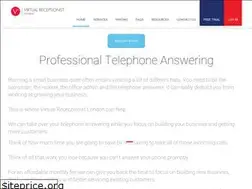 Sites similar to virtualreceptionistlondon.co.uk