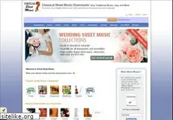 Sites similar to virtualsheetmusic.com