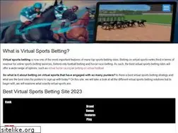 Sites similar to virtualsportsbetting.com