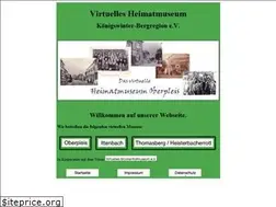 Sites similar to virtuelles-heimatmuseum.de
