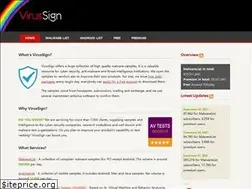 Sites similar to virussign.com