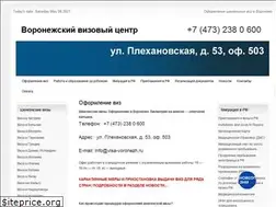 Sites similar to visa-voronezh.ru