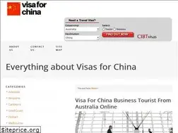 Sites similar to visaforchina.com.au