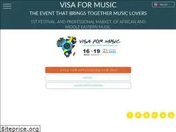 Sites similar to visaformusic.com