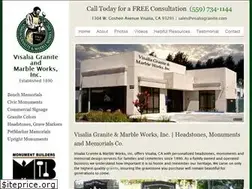 Sites similar to visaliagranite.com