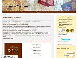 Sites similar to visastovietnam.com
