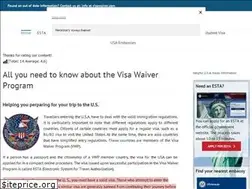 Sites similar to visawaiver.com