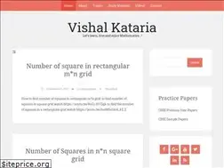 Sites similar to vishalkataria.in