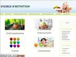 Sites similar to visible-nutrition.de
