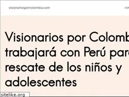 Sites similar to visionariosporcolombia.com