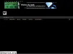 Sites similar to visionduweb.fr