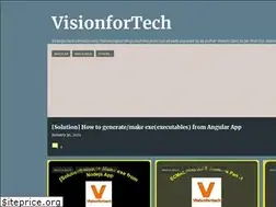 Sites similar to visionfortech.com
