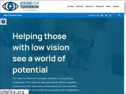 Sites similar to visionfortomorrow.org