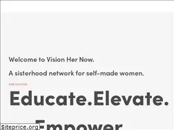 Sites similar to visionhernow.com