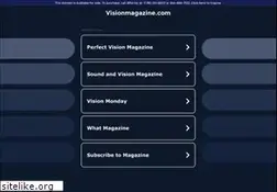 Sites similar to visionmagazine.com