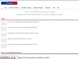 Sites similar to visions.tn