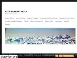 Sites similar to visionsblog.info