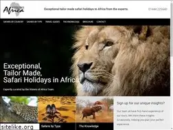 Sites similar to visionsofafrica.co.uk