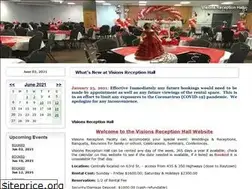 Sites similar to visionsreceptionhall.com
