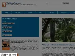 Sites similar to visitafricanow.com