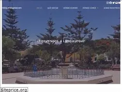 Sites similar to visitalambayeque.com