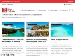 Sites similar to visitartulum.com